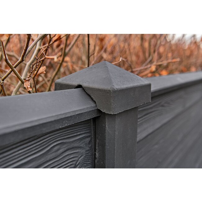 Beton afdekpet - Wit/grijs - diamantkop