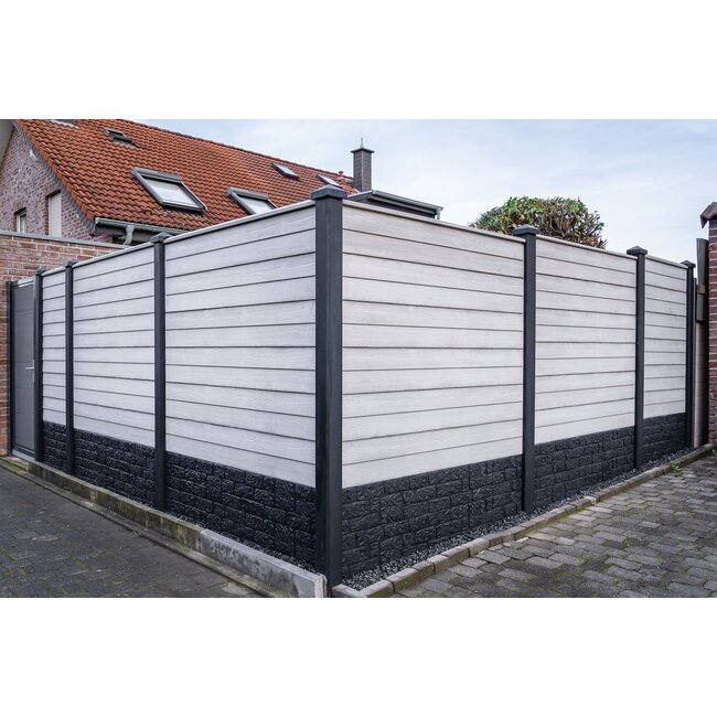 Betonplaat Romeins motief - Gecoat - 184 cm