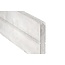 Betonplaat Blokhutprofiel - Wit/grijs - 184 cm