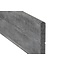 Betonplaat Blokhutprofiel - Antraciet - 184 cm