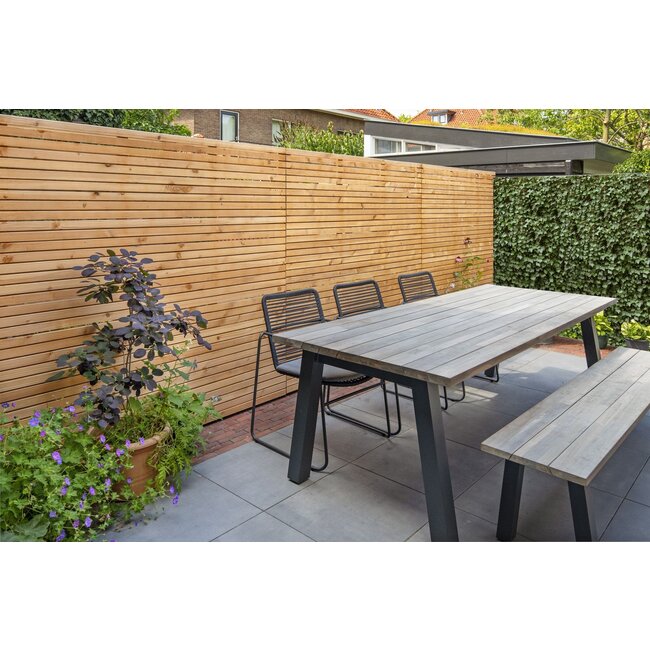 Douglas Rhombus tuinscherm Klagenfurt - 30 planks 90x180 cm