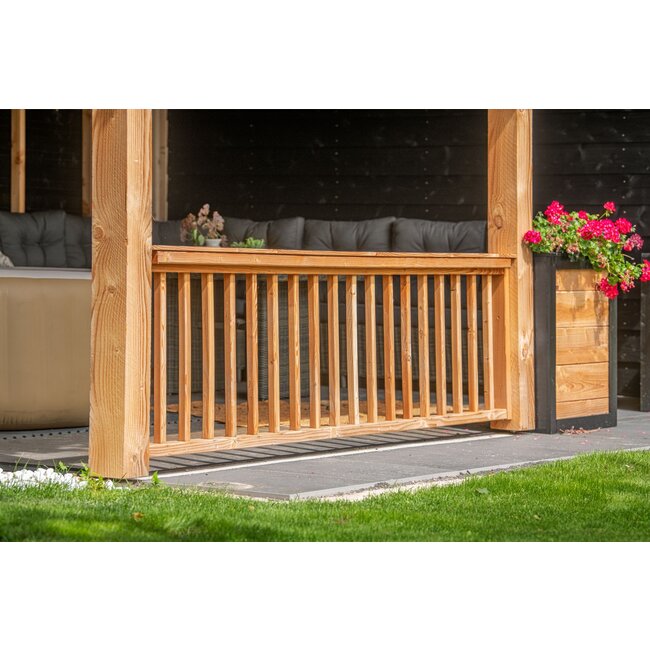 Douglas tuinhek Balustrade – 99x180 cm