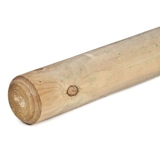 Geïmpregneerd vuren paal 12 cm rond