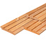 Vuren Triple profiel plank zwart 2.2x14 cm