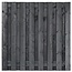 Tuinscherm zwart geïmpregneerd Marlies – 19 planks