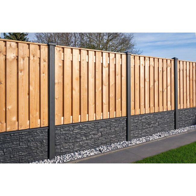 Tuinscherm Casablanca geïmpregneerd - 19 planks