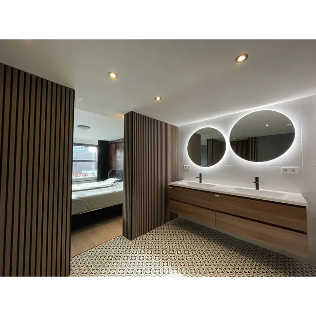 Akupanel lattenwand walnoot 60x260 cm