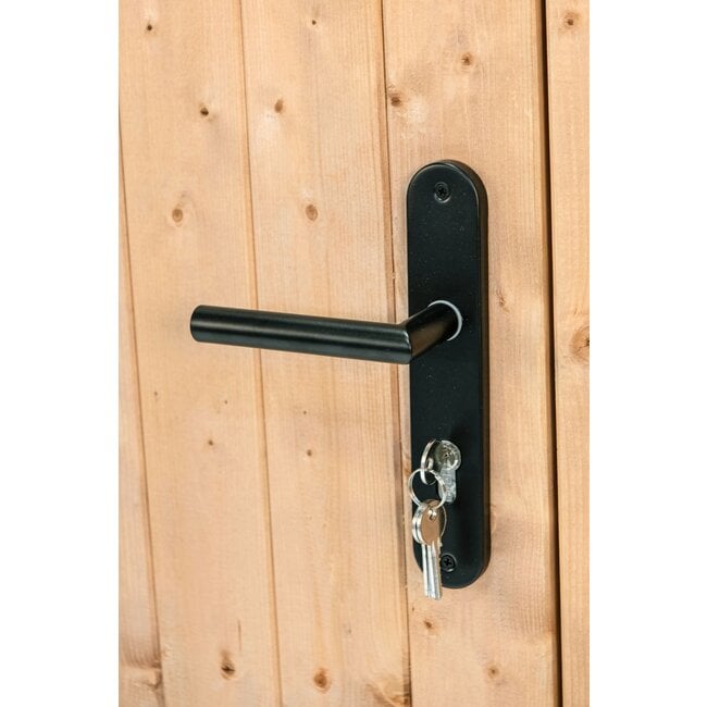 Dubbele lariks deur opgeklampt - 190 x 202 cm