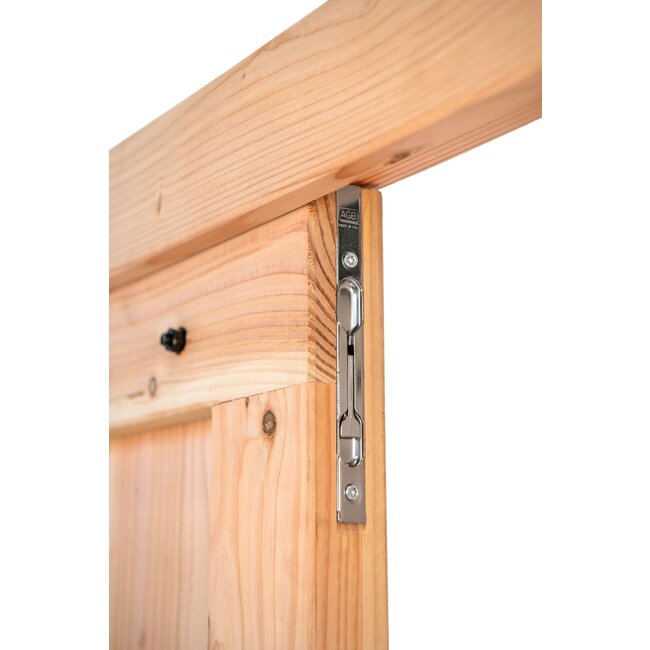 Dubbele Douglas deur opgeklampt - 186 x 202,6