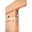 Dubbele Douglas deur opgeklampt - 185 x 205