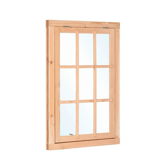 Enkel uitzetraam Douglas - 100 x 155,4 cm
