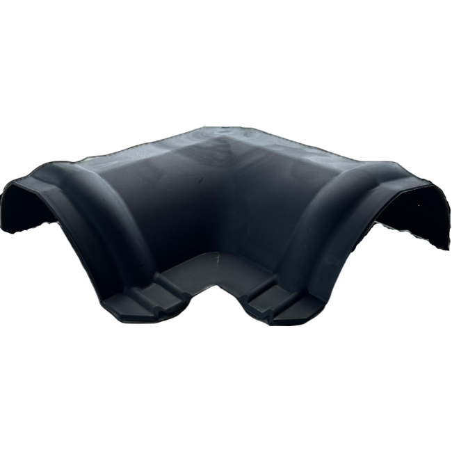 T-stuk halfronde nokvorst