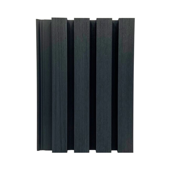 Composiet gevelbekleding - Antraciet 2,6x22x290 cm