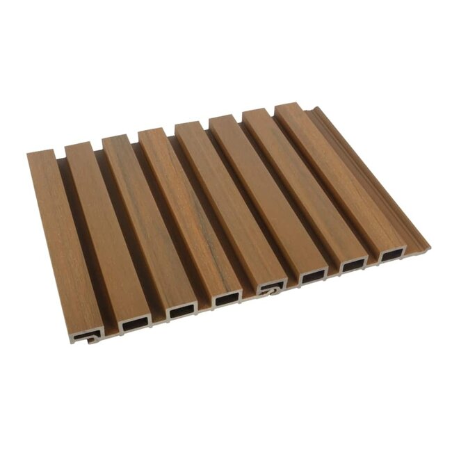Composiet gevelbekleding - teak 2,6x22x290 cm