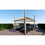 Hooiberg als carport groot