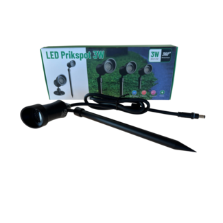 LED Prikspot 3W DC12V