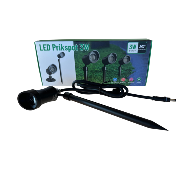 LED Prikspot 3W DC12V