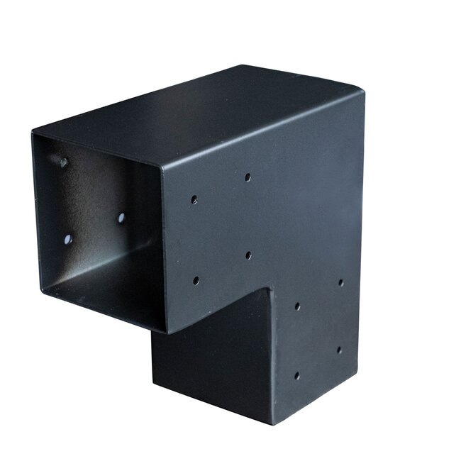 Paalverbinder 2-weg hoek 15cm paal