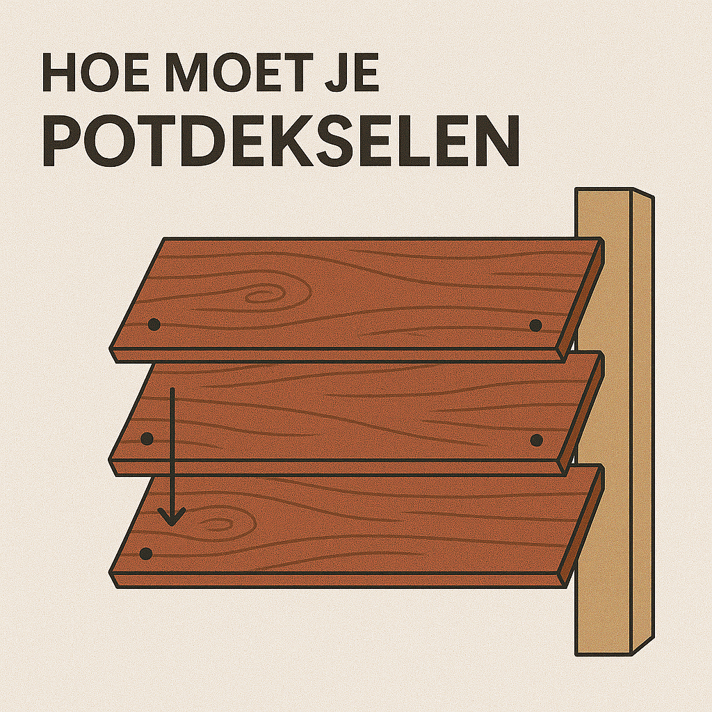 Hoe moet je potdekselen? 