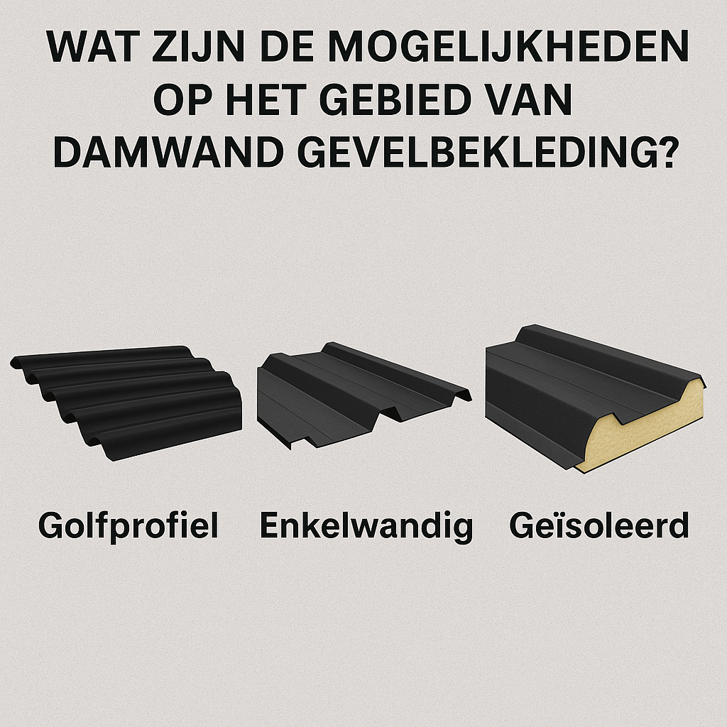 Wat zijn de mogelijkheden op het gebied van damwand gevelbekleding?