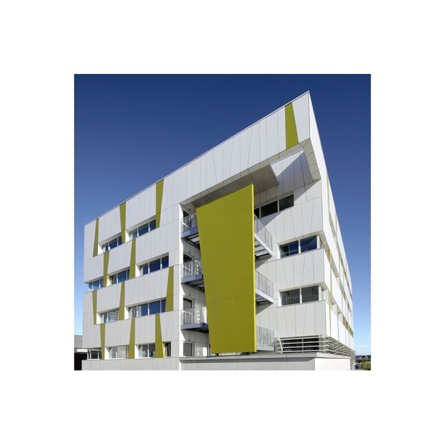 Rockpanel Rockpanel Gevelplaat Uni 6mm RAL 9010 wit 1-zijdig.