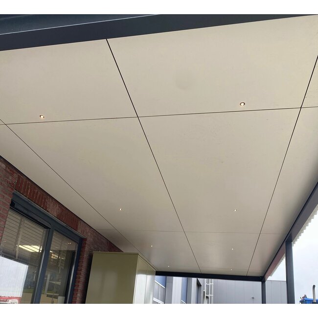 Rockpanel Rockpanel Gevelplaat Uni 6mm RAL 9010 wit 1-zijdig.