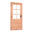 Red Class deur met raam 100 x 205 cm