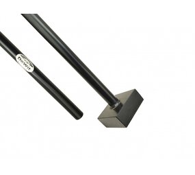 De Wit De Wit Stamper staal met vierkante kop lengte van 1450mm De Wit De Wit Stamper staal met vierkante kop lengte van 1450mm