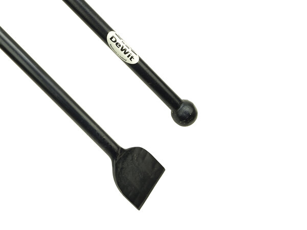 De Wit De Wit stootijzer 1200x28mm De Wit De Wit stootijzer 1200x28mm