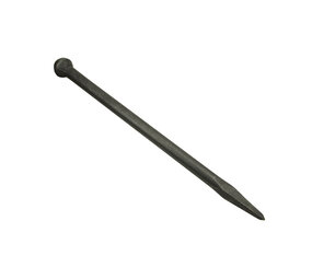 De Wit De Wit Stootijzer kort met een punt