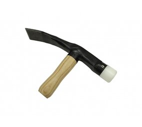 De Wit De Wit Straathamer met essen houten steel en nylon dop De Wit De Wit Straathamer met essen houten steel en nylon dop