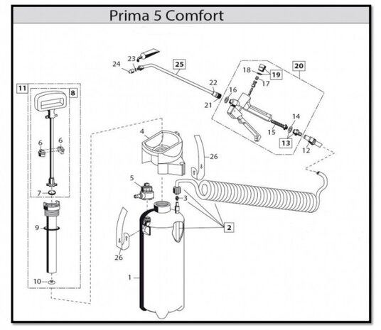 Gloria Gloria o-ring voor knijpkraan en spuitstok Ø 13x9x2mm Gloria Gloria o-ring voor knijpkraan en spuitstok Ø 13x9x2mm