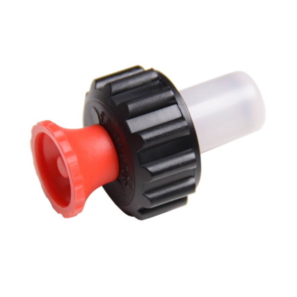 Ventilatie afvoer ventiel 100mm met metaal klemveren - DVS-C100 RAL9010 35001015