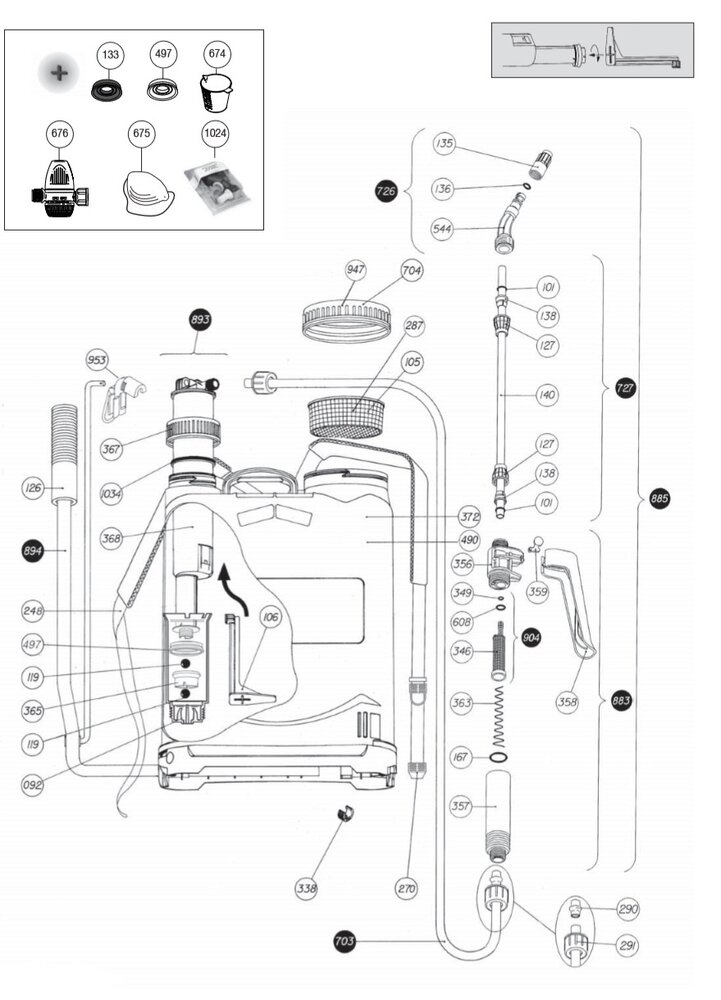 Matabi Matabi o-ring AN-8 Matabi Matabi o-ring AN-8