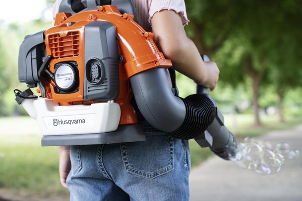 Husqvarna Husqvarna kinder speelgoed bladblazer bellenblaas Husqvarna Husqvarna kinder speelgoed bladblazer bellenblaas