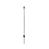 Horizont Rantsoenpaal met metalen krul 105 cm 25 stuks Horizont Rantsoenpaal met metalen krul 105 cm 25 stuks