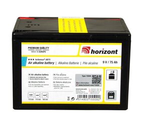 Horizont Batterij 9V TURBOMAX AB75 Horizont Batterij 9V TURBOMAX AB75