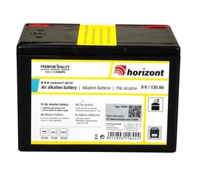 Horizont Batterij 9V TURBOMAX AB120 Horizont Batterij 9V TURBOMAX AB120