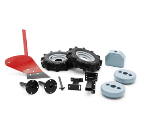 Husqvarna Husqvarna Ploegset met rubberen wielen en gewichten Husqvarna Husqvarna Ploegset met rubberen wielen en gewichten