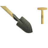 De Wit De Wit Junior puntspade met een houten steel van 750mm De Wit De Wit Junior puntspade met een houten steel van 750mm