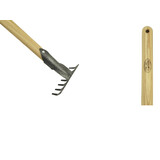 De Wit De Wit Junior hark met houten steel van 750mm De Wit De Wit Junior hark met houten steel van 750mm