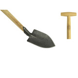 De Wit De Wit Junior bats met een houten steel van 750mm De Wit De Wit Junior bats met een houten steel van 750mm