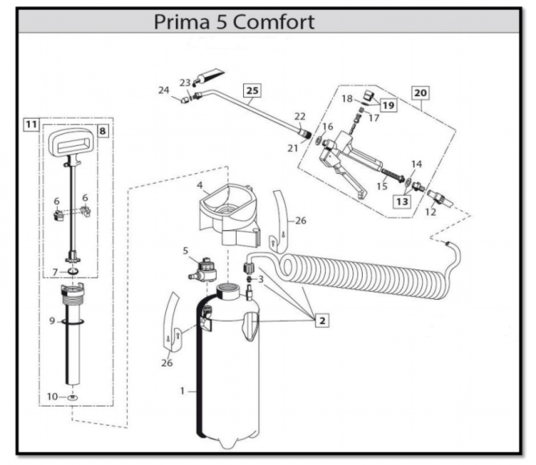 Gloria Gloria losse spiraalslang