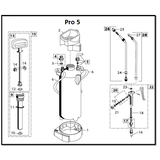Gloria Alle onderdelen Gloria Pro 5 Gloria Alle onderdelen Gloria Pro 5