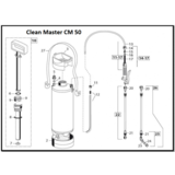 Gloria Alle onderdelen Gloria Clean Master CM 50 Gloria Alle onderdelen Gloria Clean Master CM 50
