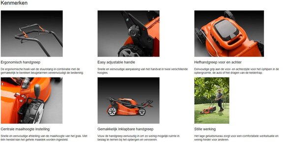 Husqvarna Husqvarna Accumaaier LC 251iS Husqvarna Husqvarna Accumaaier LC 251iS