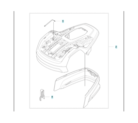 Husqvarna Husqvarna Body kap Aspire Husqvarna Husqvarna Body kap Aspire