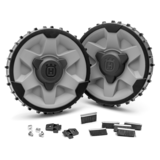 Husqvarna Husqvarna Zware achterwielen met wielborstels Husqvarna Husqvarna Zware achterwielen met wielborstels