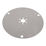 Husqvarna Husqvarna Glijplaat ø21,1 cm Husqvarna Husqvarna Glijplaat ø21,1 cm