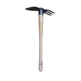 De Wit De Wit hartvormige dubbele hak met 50cm steel De Wit De Wit hartvormige dubbele hak met 50cm steel